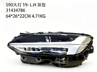 Headlight (Right, High Grade) (OE 31434783) — VOLVO replacement part